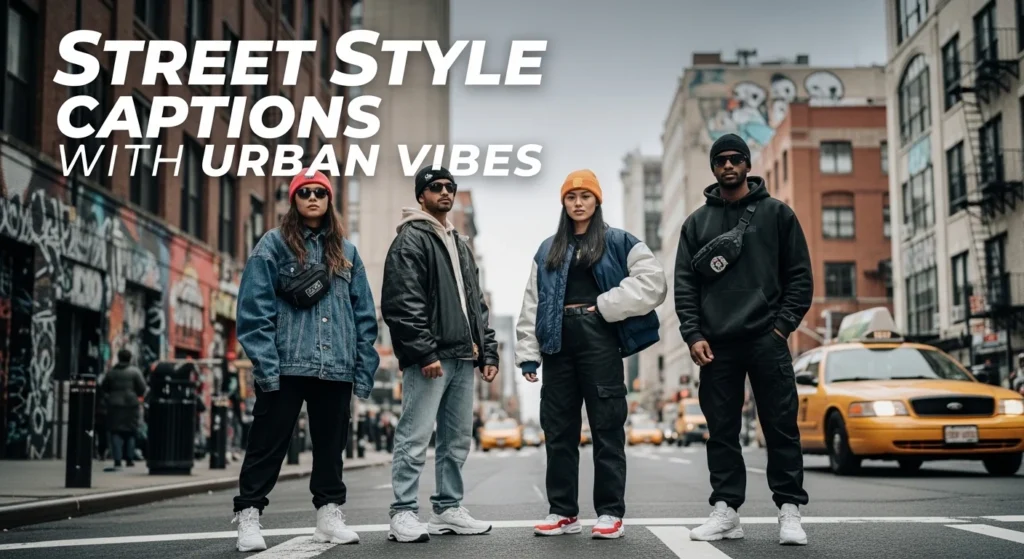 Street Style Captions With Urban Vibes