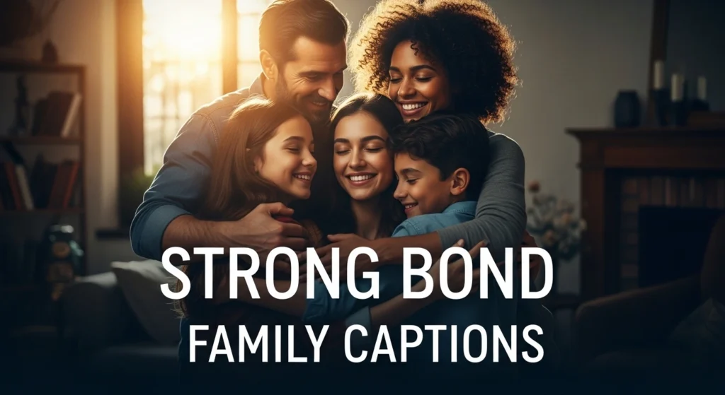 Strong Bond Family Captions