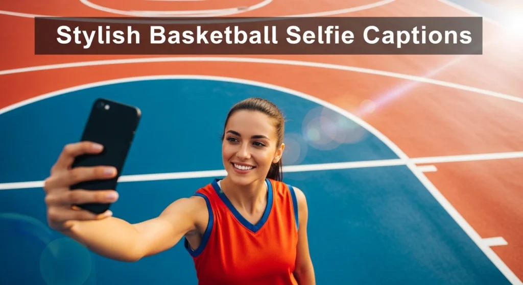Stylish Basketball Selfie Captions