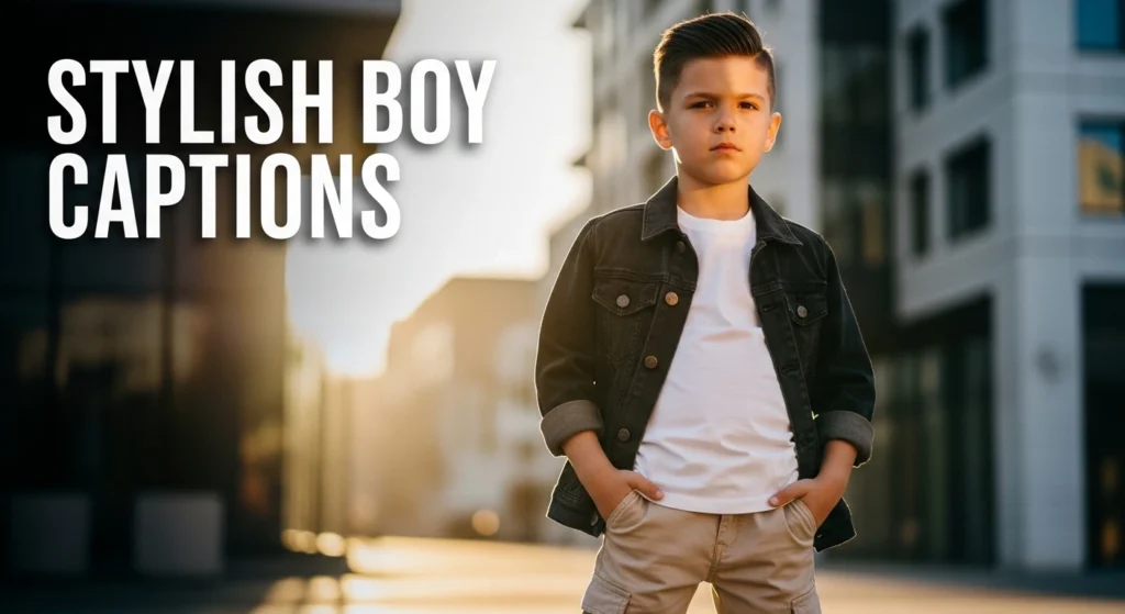 Stylish Boy Captions