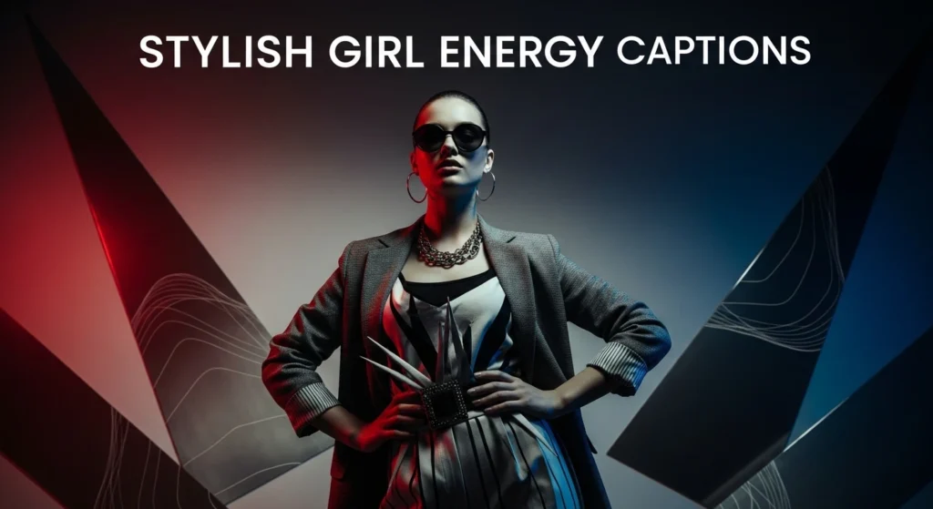 Stylish Girl Energy Captions