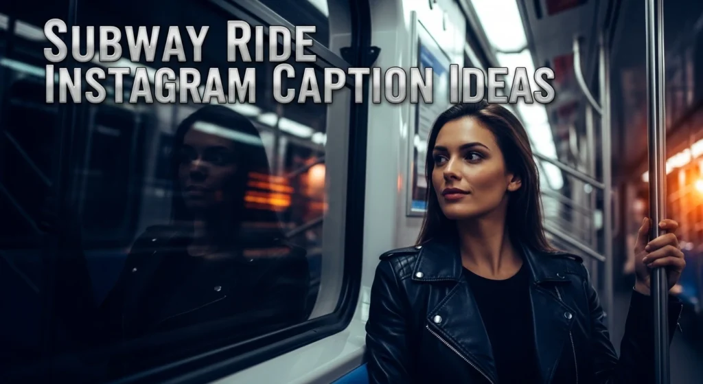 Subway Ride Instagram Caption Ideas
