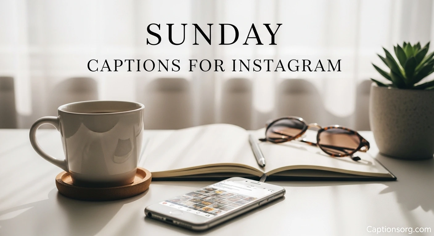 550+ Sunday Captions for Instagram