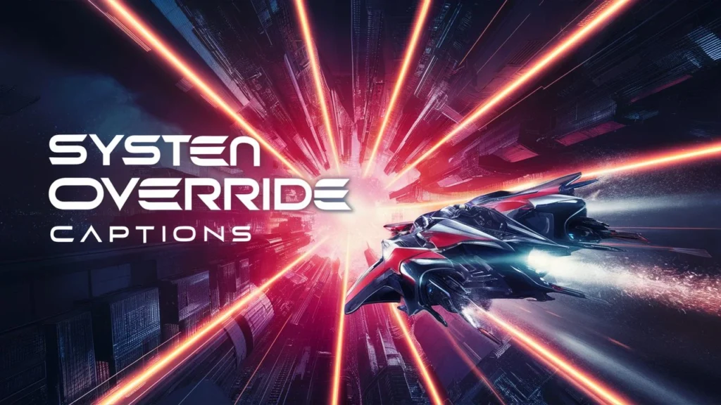 System Override Captions