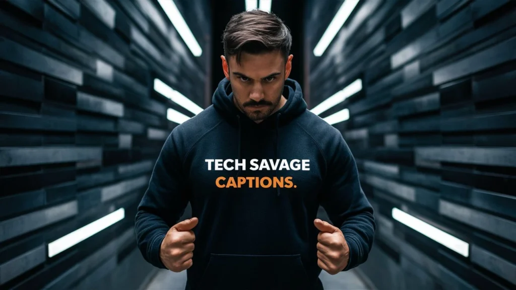Tech Savage Captions
