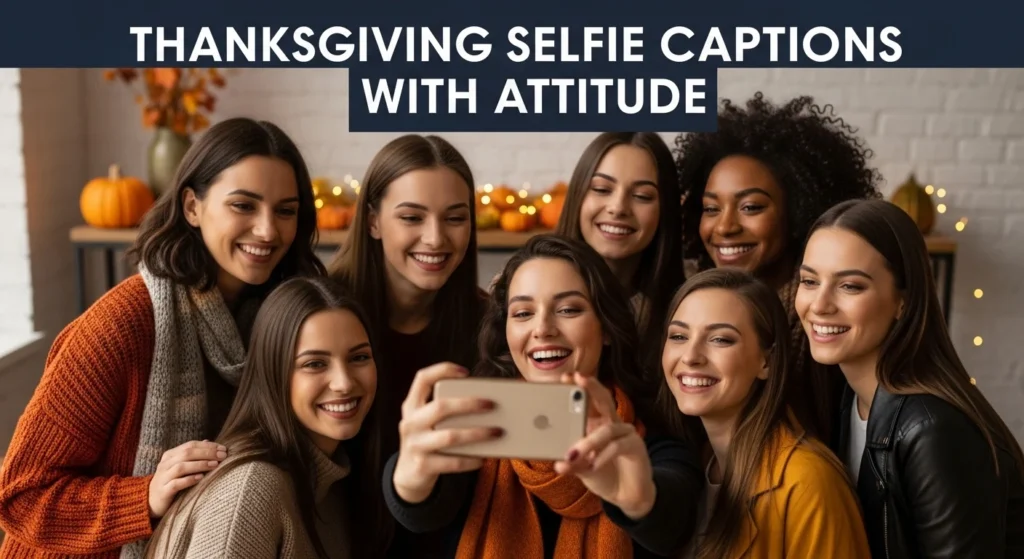 Thanksgiving Selfie Captions With Attitude
