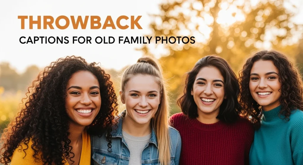 Throwback Captions For Old Family Photos