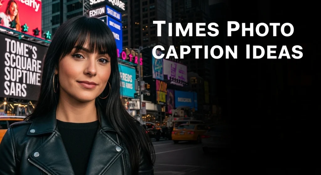 Times Square Photo Caption Ideas