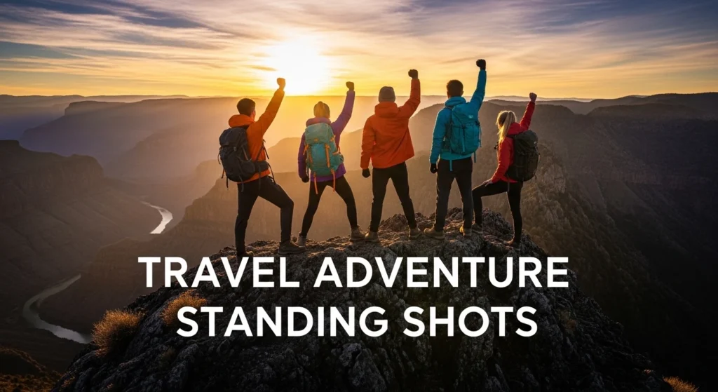 Travel Adventure Standing Shots