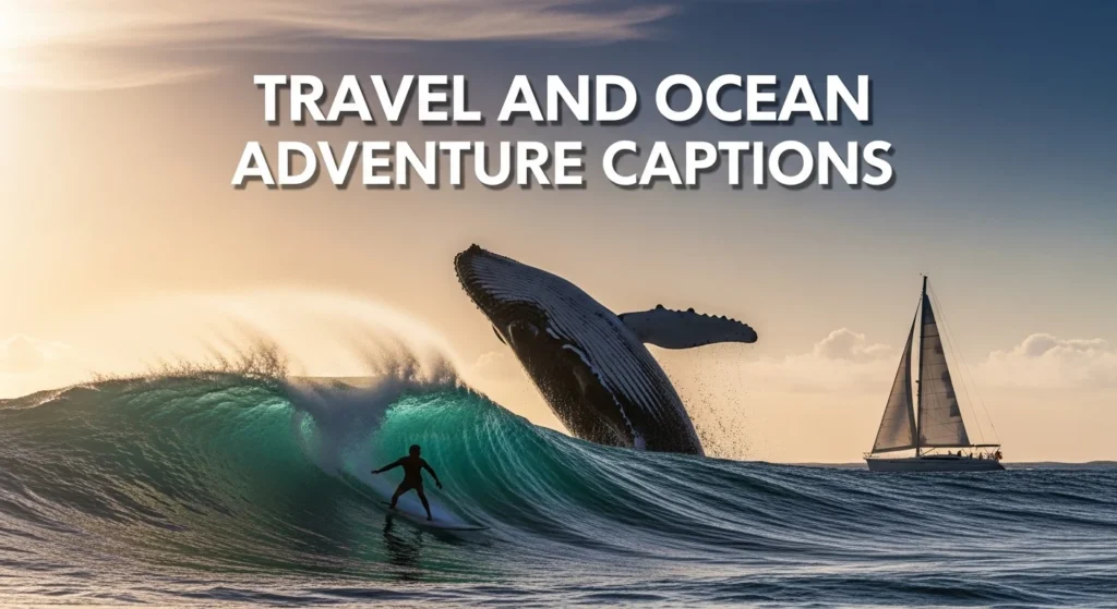 Travel and Ocean Adventure Captions