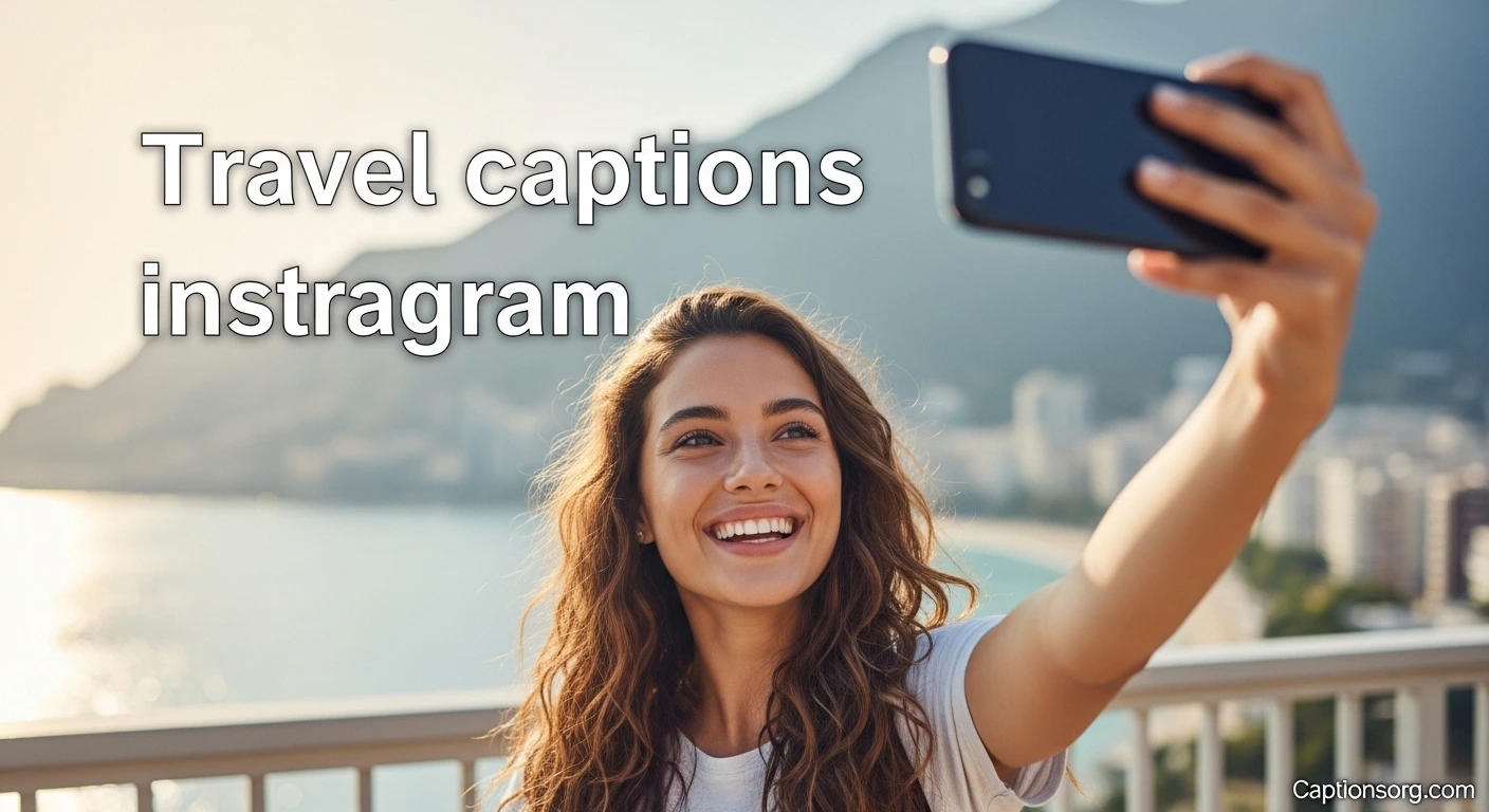 Travel captions instagram