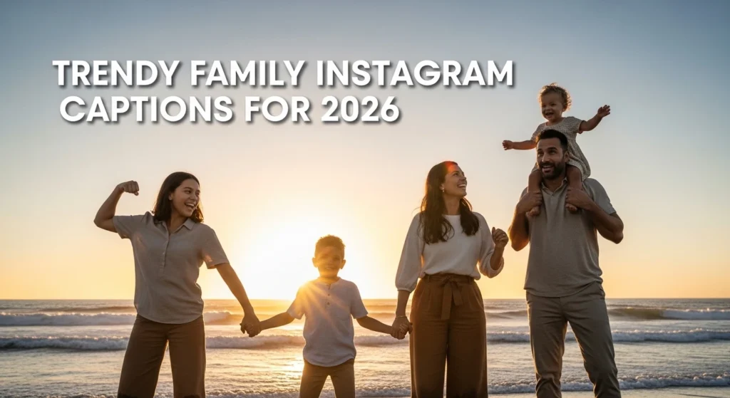 Trendy Family Instagram Caption For 2026