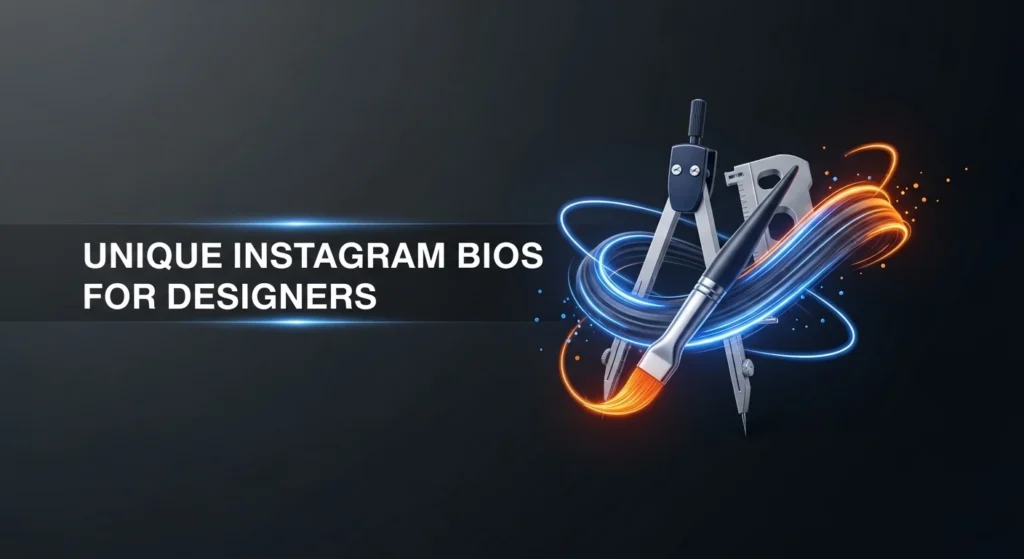 Unique Instagram Bios for Designers