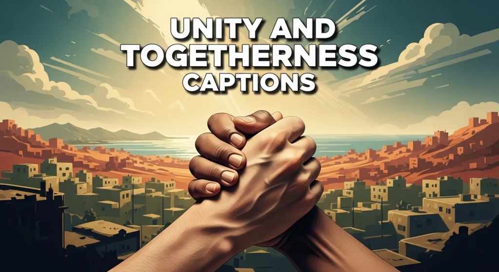 Unity and Togetherness Captions
