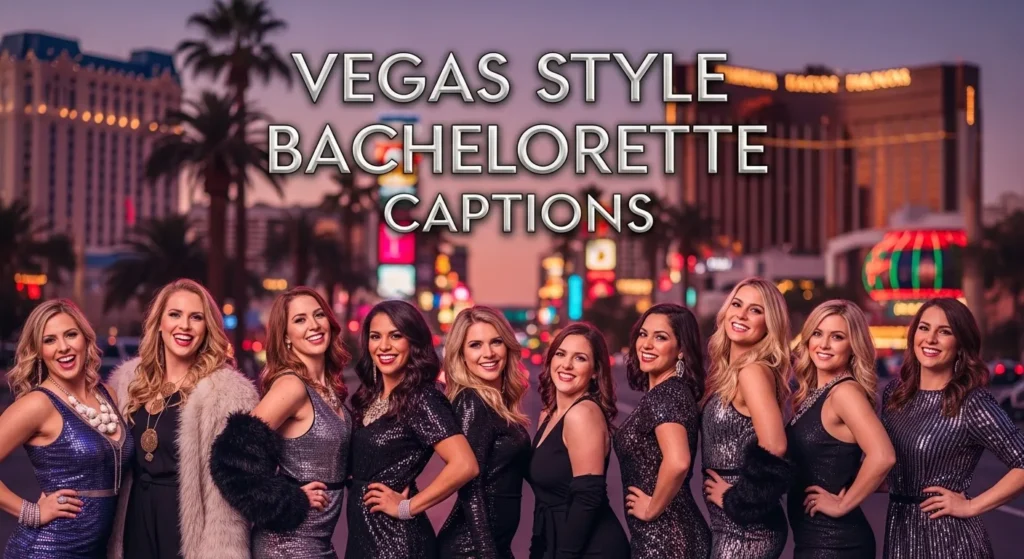 Vegas Style Bachelorette Captions