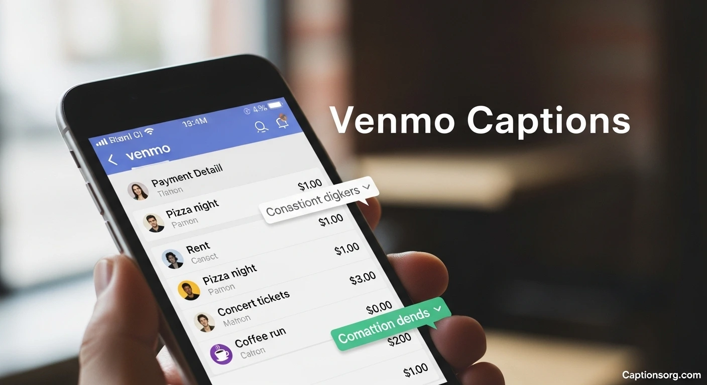 Venmo Captions