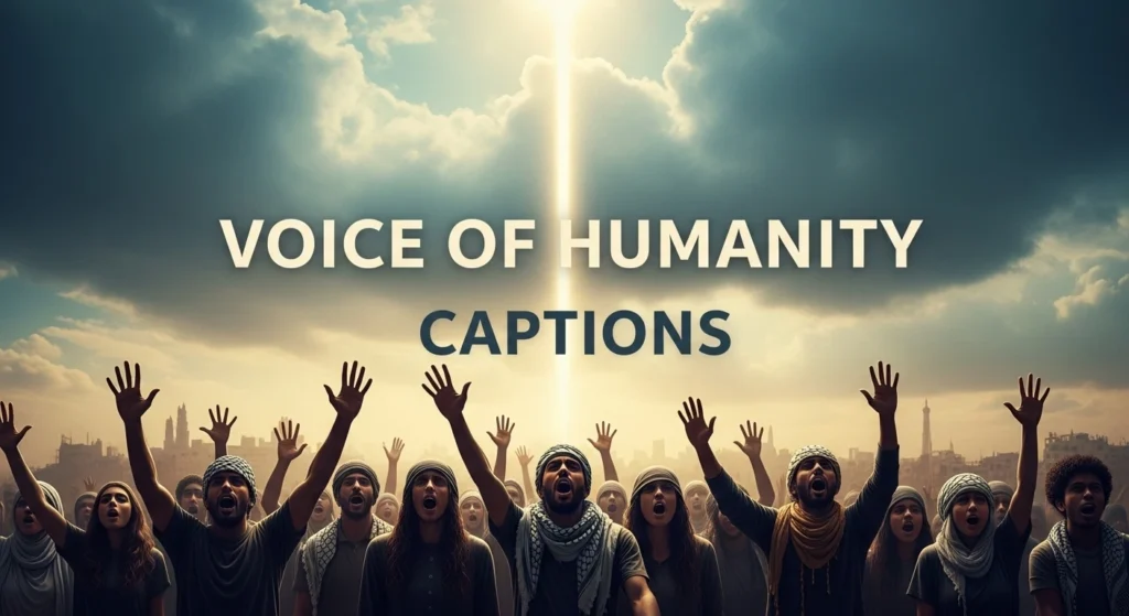 Voice of Humanity Captions