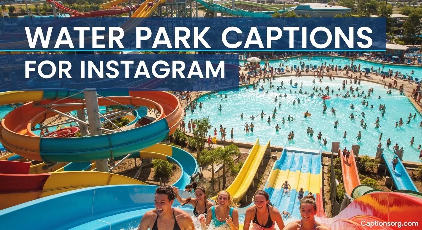 Water Park Captions for Instagram