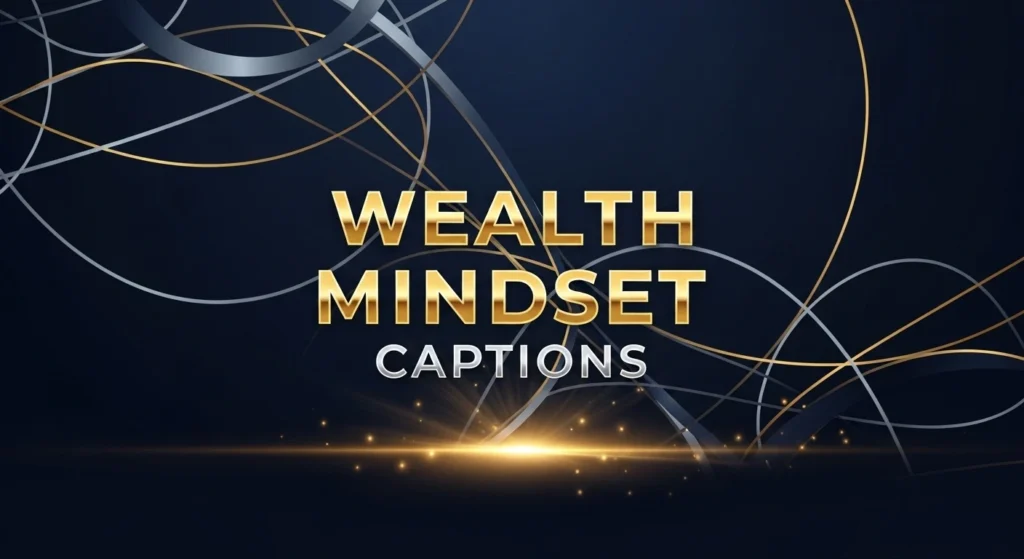Wealth Mindset Captions