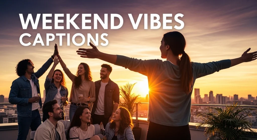 Weekend Vibes Captions