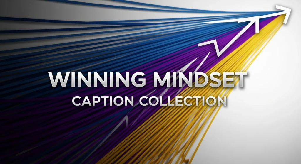 Winning Mindset Caption Collection