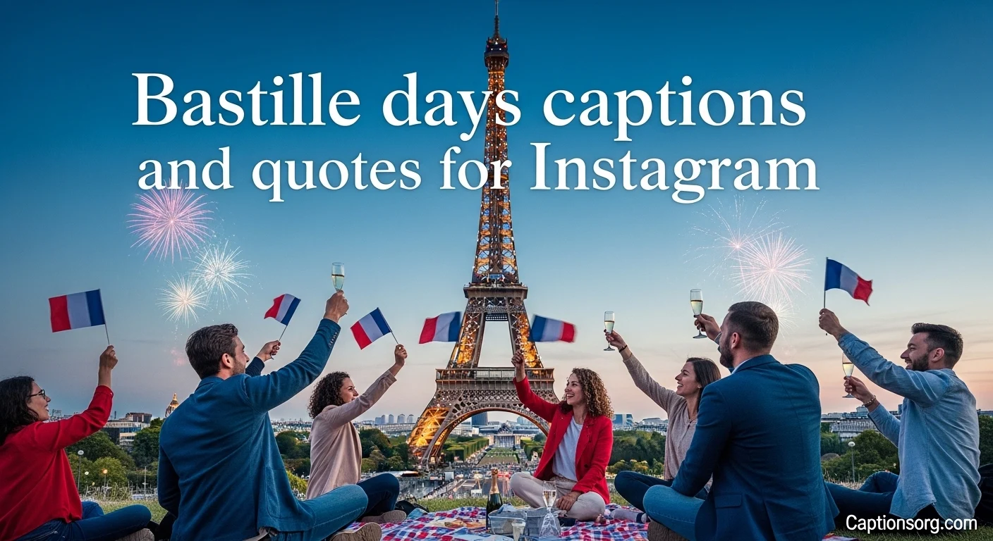 Bastille days captions and quotes for instagram