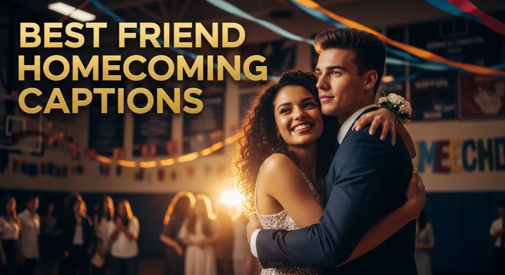 Best Friend Homecoming Captions