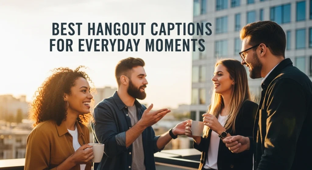 Best Hangout Captions for Everyday Moments