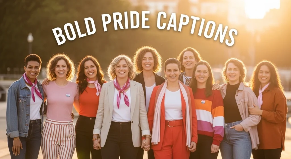 Bold Pride Captions