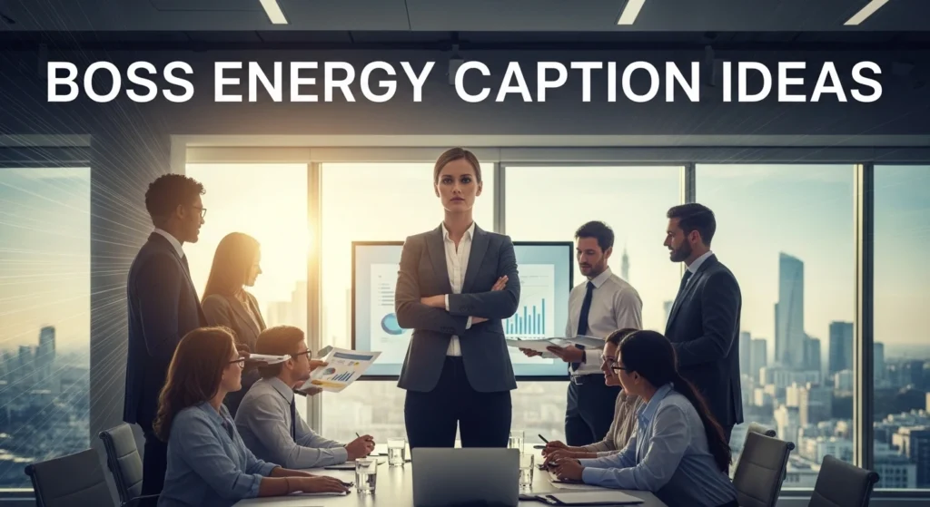 Boss Energy Caption Ideas