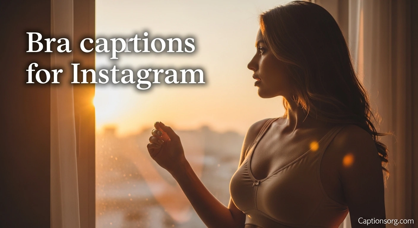 Bra captions for instagram