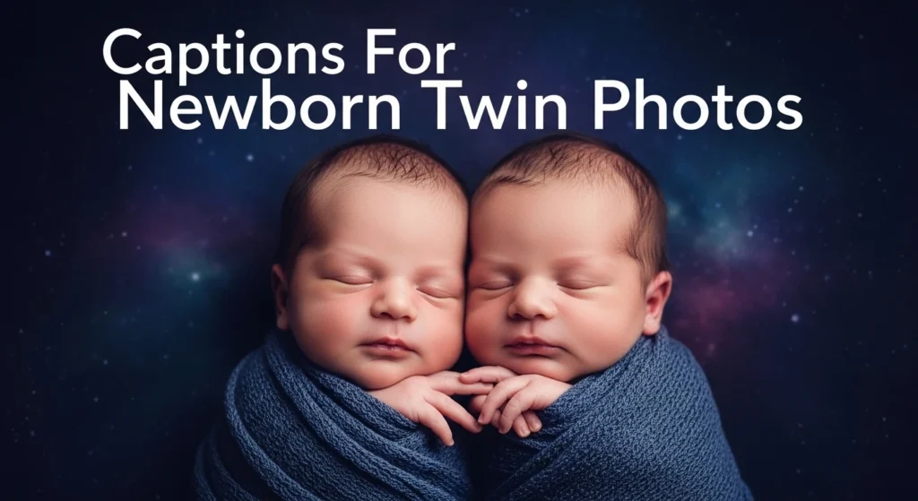 Captions For Newborn Twin Photos