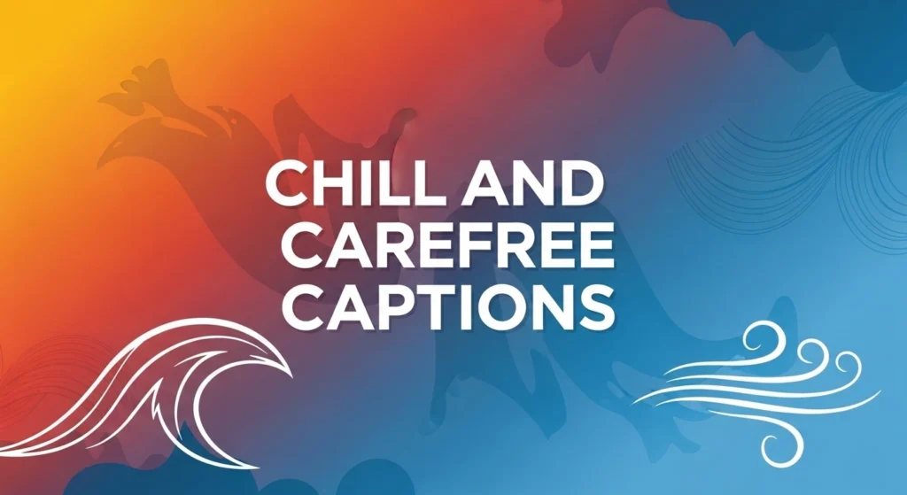 Chill and Carefree Captions