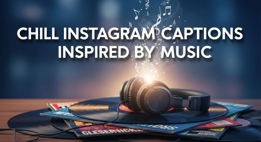 Chill Instagram Captions Inspired by Music