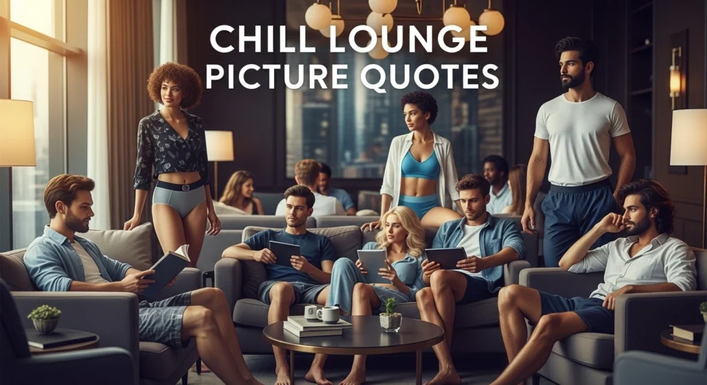 Chill Lounge Picture Quotes
