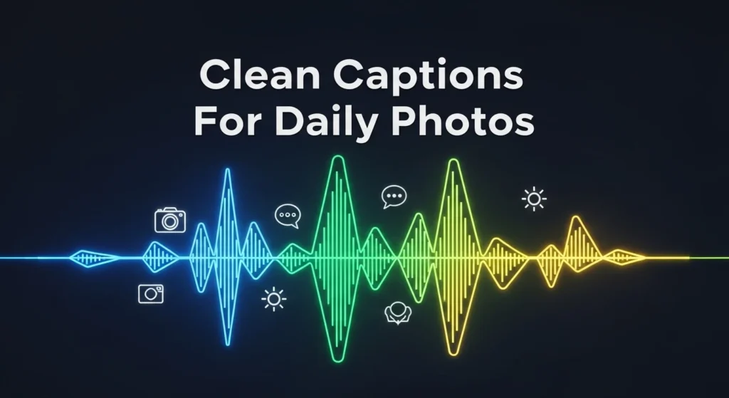 Clean Captions For Daily Photos