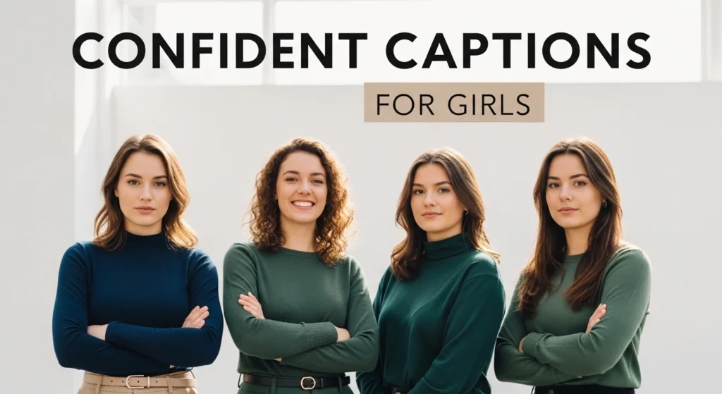 Confident Captions for Girls
