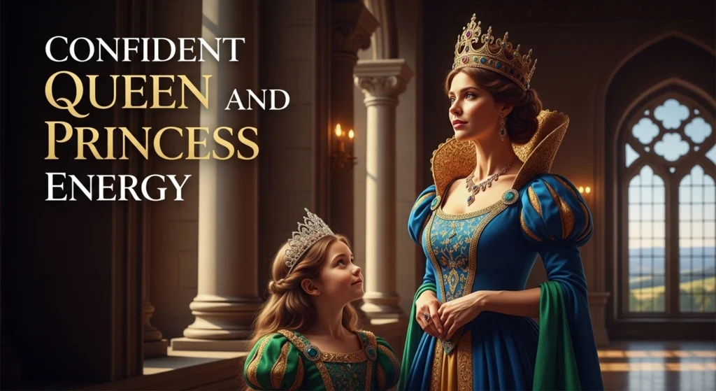 Confident Queen and Princess Energy