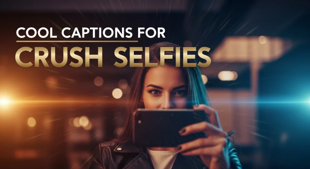 Cool Captions For Crush Selfies