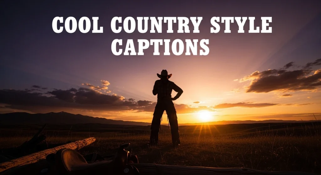 Cool Country Style Captions