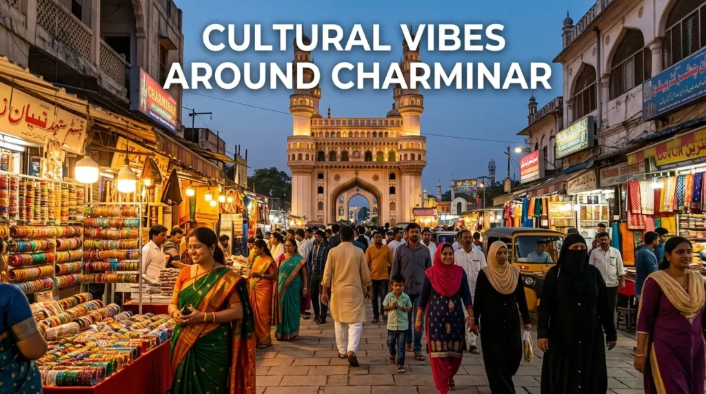 Cultural Vibes Around Charminar