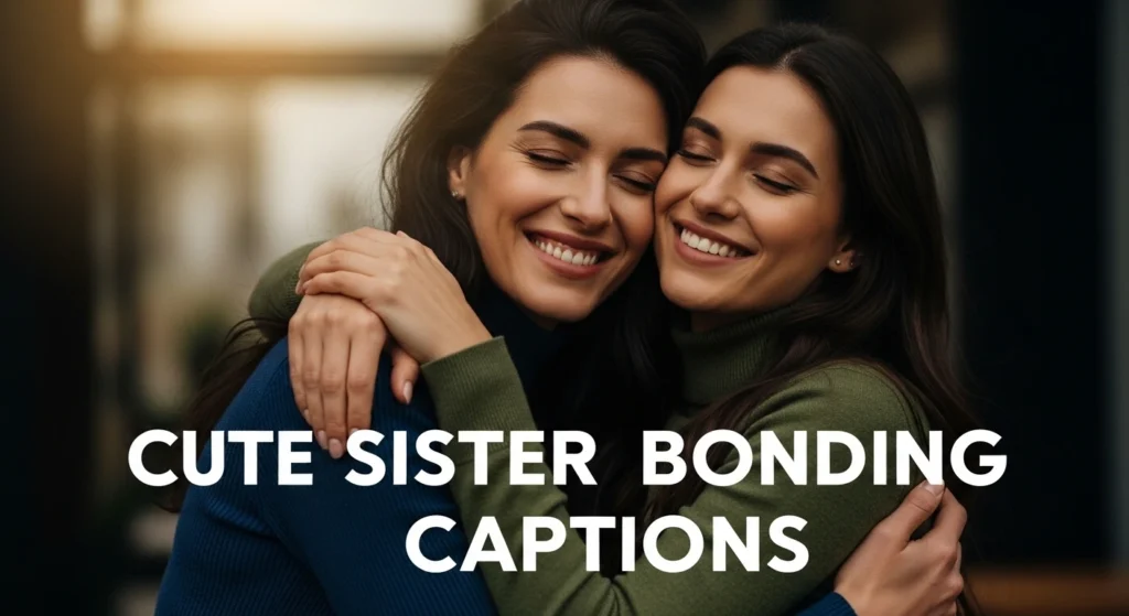 Cute Sister Bonding Captions