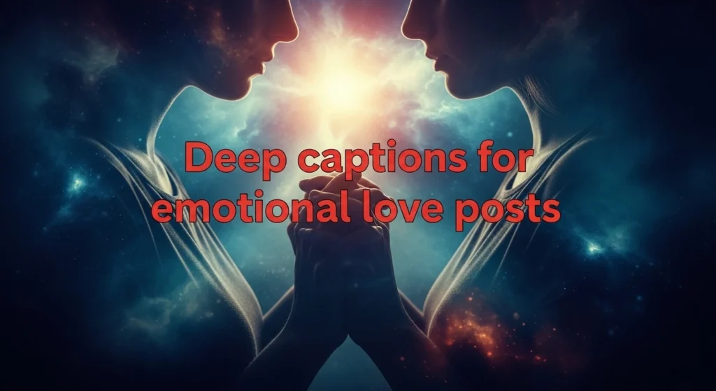 Deep captions for emotional love posts