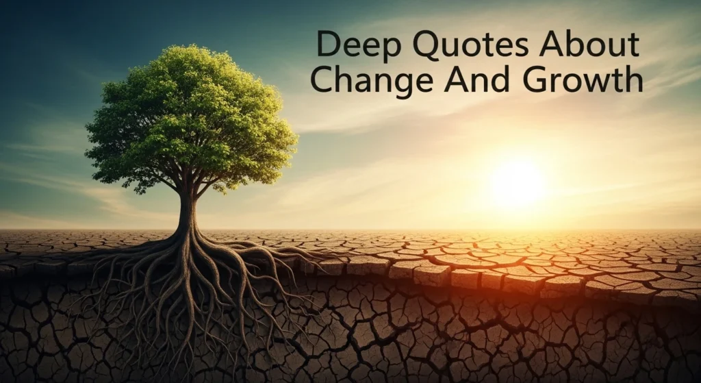 Deep Quotes About Change And Growth