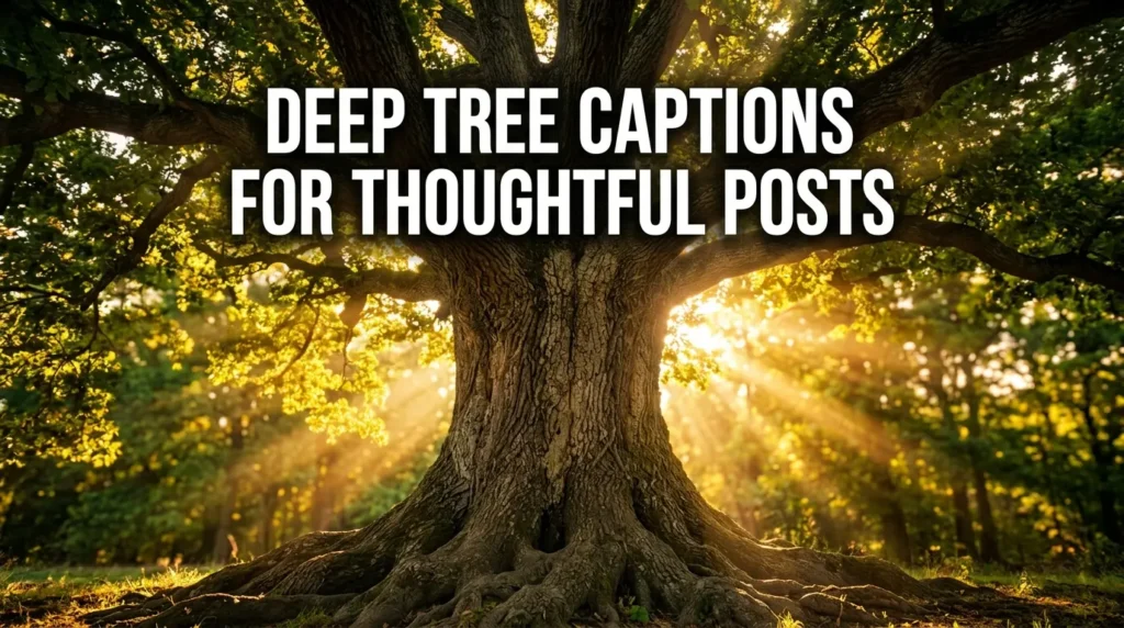 Deep Tree Captions for Thoughtful Posts