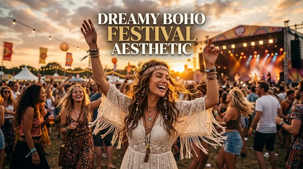 Dreamy Boho Festival Aesthetic
