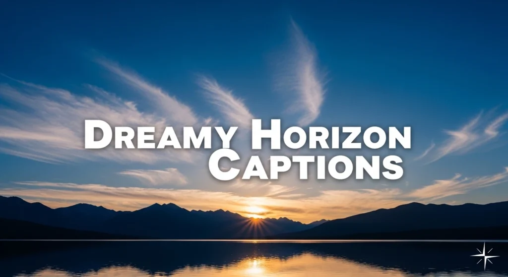 Dreamy Horizon Captions