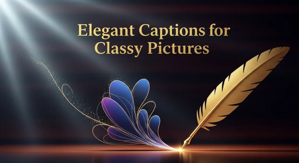 Elegant Captions for Classy Pictures