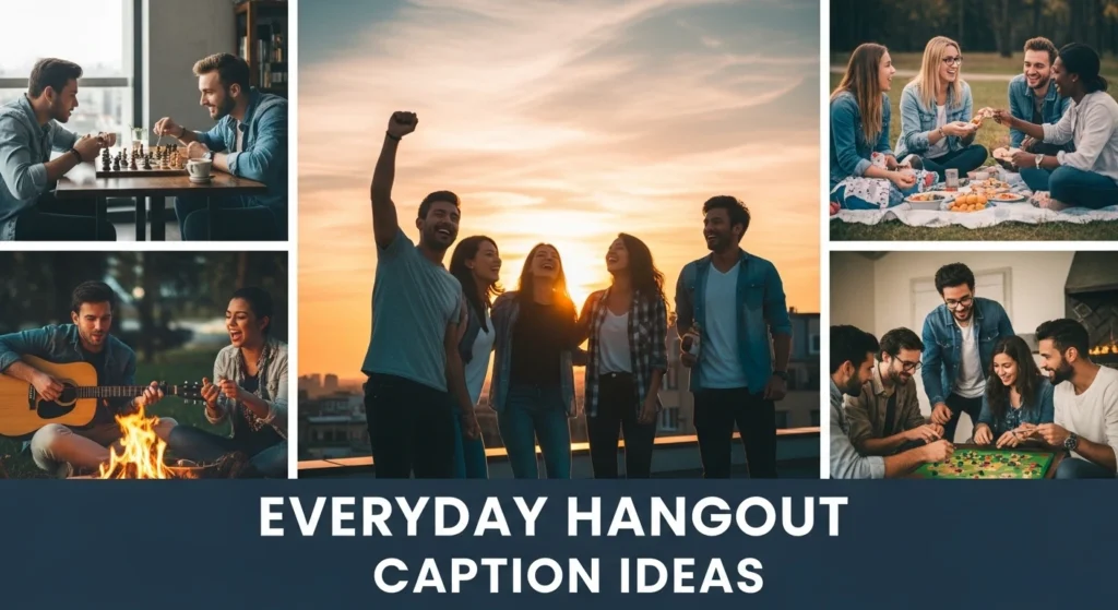 Everyday Hangout Caption Ideas