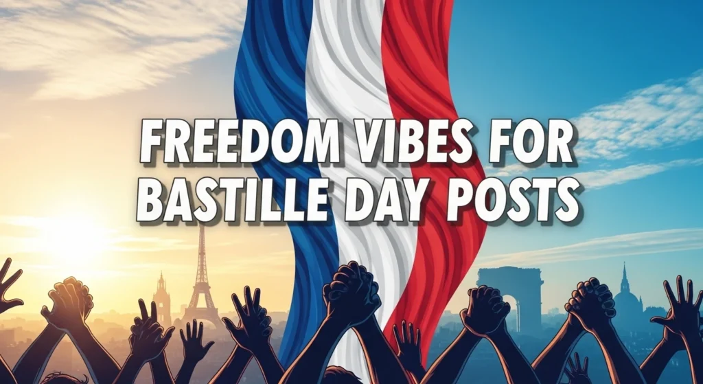 Freedom Vibes for Bastille Day Posts
